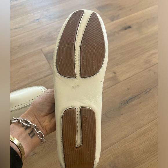 Bruno Magli White leather slip on. main image 7